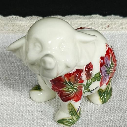 Old Tupton Ware的浮雕瓷偶小象，保值老牌瓷器艺术工坊，活泼可爱的小象满脸笑容 商品图5