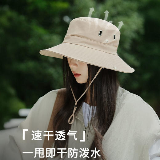 Mr.evil 森系头戴防晒帽 调节头围 透气舒适户外必备 3款可选 商品图1