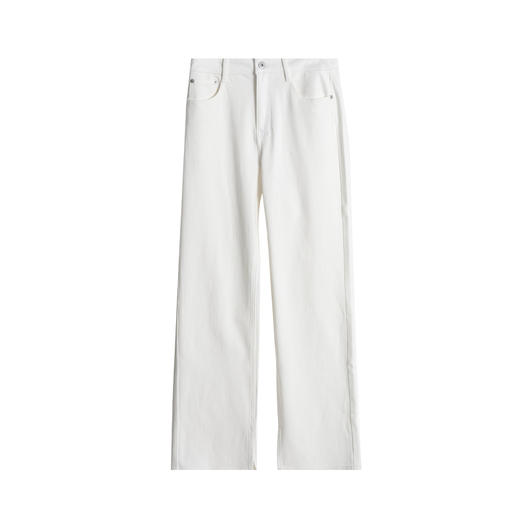 复古Vintage原白宽松休闲薯条牛仔裤2025春新KZ2501042 商品图4