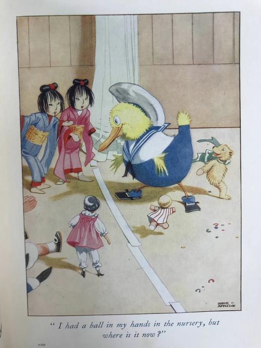 约20世纪早期 克拉多克夫人《约瑟芬的哑剧》 阿普尔顿8幅彩色与多幅黑白插图 精装16开 商品图6