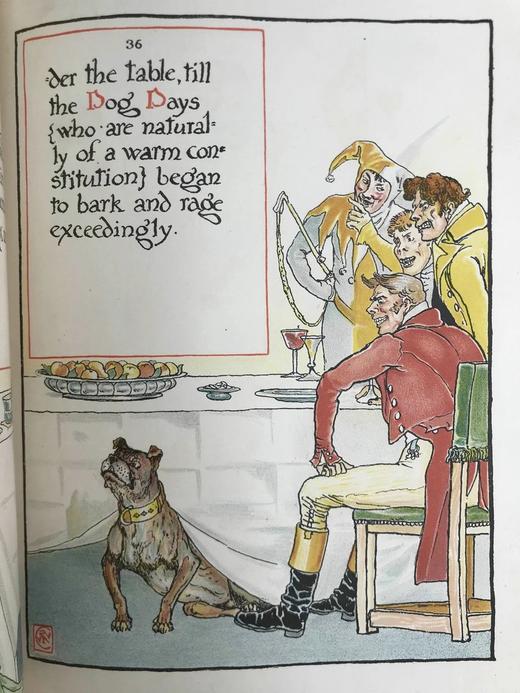 1901年 兰姆《岁月的假面》 沃尔特·克兰40页精美彩色插图 精装16开 商品图6