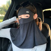 冰丝全脸防晒面罩女防紫外线护颈一体开车骑行口罩脸基尼遮阳脸罩 商品缩略图2