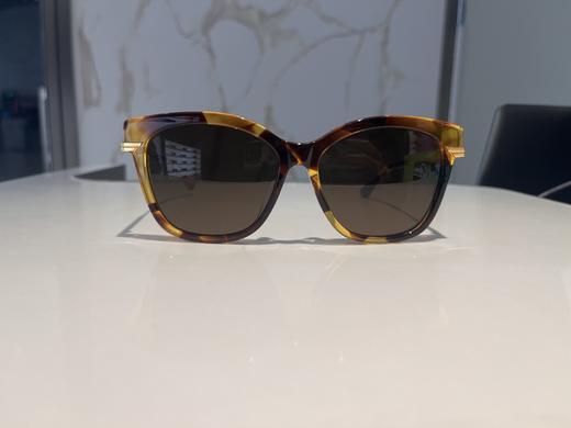 开云眼镜 葆蝶家 太阳眼镜女  BV1296SA-002【不退不换，介意勿拍】 商品图0