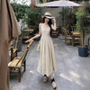 【吊带背带连衣裙】夏季高级感无袖 设计感小众百褶收腰茶歇法式裙子  商品缩略图1