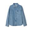 汉麻酵洗复古牛仔休闲衬衫套装2025春 商品缩略图5