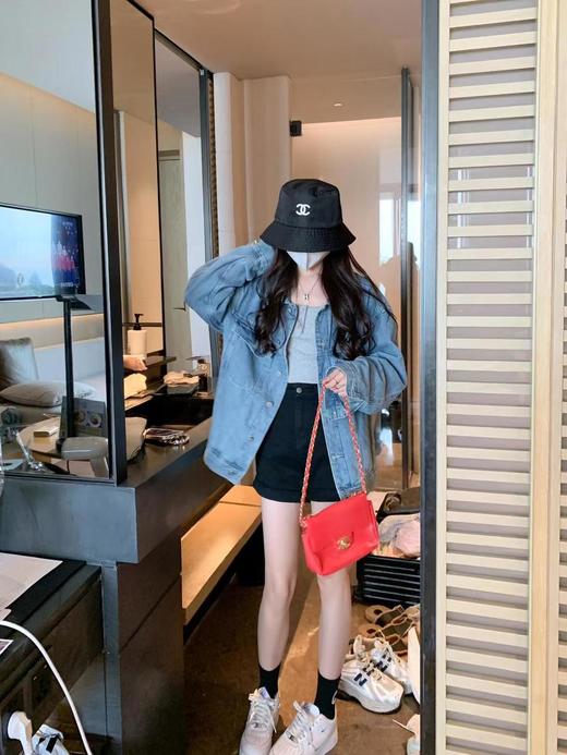 CHANEL香奈儿经典印花Logo棉质棉渔夫帽男女同款（AN） 商品图12