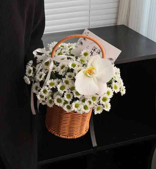 小菊手提花蓝 商品图0