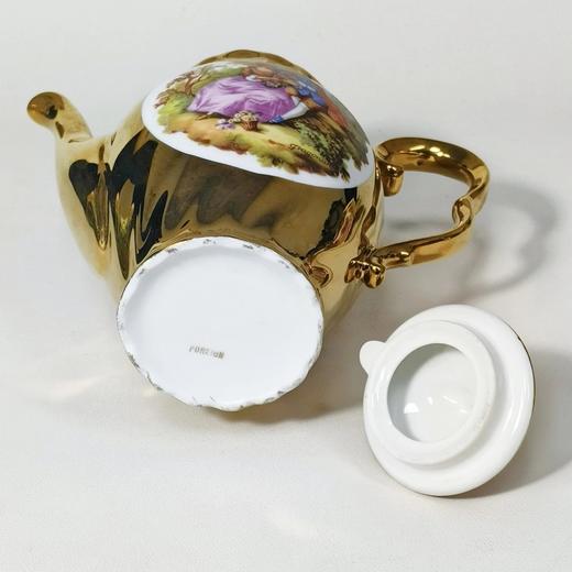 法国利摩日经典爱情故事金壶下午茶套组 商品图5