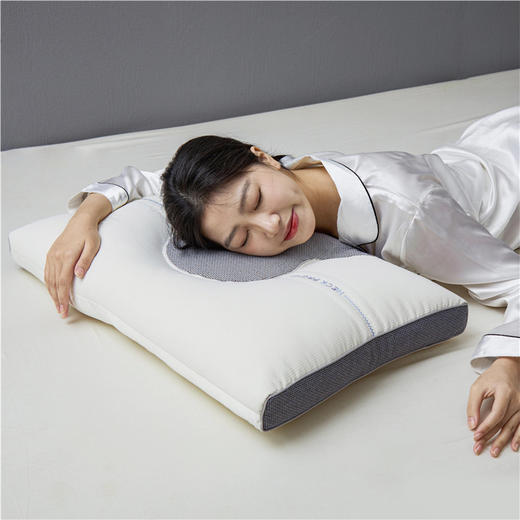 自然醒负离子分区护颈枕亲肤负离子净化空气枕头枕芯护颈枕XK 商品图7