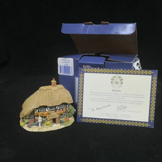 金银花小屋3代 英国Lilliput lane 1997年微缩建筑 稀有款 商品图0