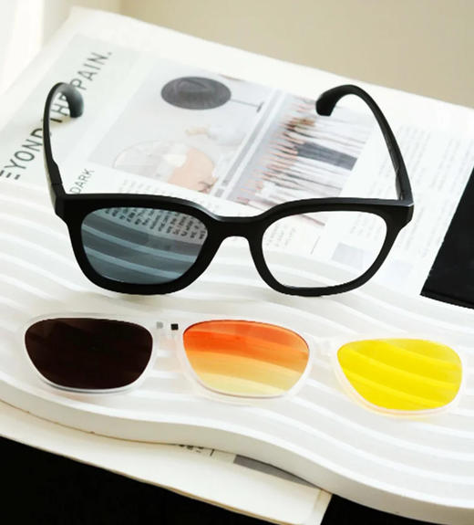 【特价清仓专场①】EYECROXX乘号眼镜-百变墨镜专利款，送多幅镜片，超低价清仓 商品图4