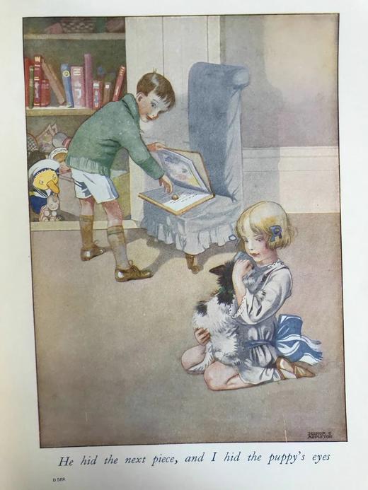 约20世纪早期 克拉多克夫人《约瑟芬的生日》 阿普尔顿8幅彩色与多幅黑白插图 精装16开 商品图8