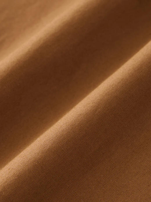 Studio Nicholson  杏仁色knep脆棉无袖连衣裙 商品图7