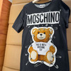 MOSCHINO COUTURE 莫斯奇诺 女士真丝短袖裙 黑色 CT0445 5565 1555 商品缩略图0