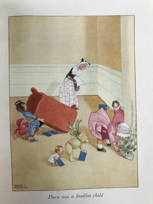 约20世纪早期 克拉多克夫人《约瑟芬去旅行》 阿普尔顿8幅彩色与多幅黑白插图 精装16开 商品图6