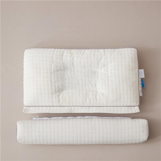 自然醒决明子荞麦牵引枕颈椎专用全荞麦壳小枕头护颈椎助睡眠单人圆柱颈椎硬枕睡觉护颈枕XK 商品图9