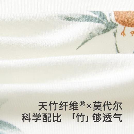 英氏-内衣类（夏）H4林间竹裆蛤 奶油白色 52CM 商品图3