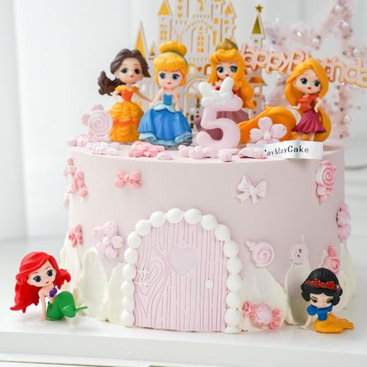 迪士尼|六公主蛋糕【C5041】 商品图3
