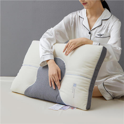 自然醒负离子分区护颈枕亲肤负离子净化空气枕头枕芯护颈枕XK 商品图6