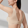 QC-CX23075A   精致U领+网纱设计轻薄无痕轻遮副乳超薄半圆压膜光面背心无钢圈文胸（单件） 商品缩略图2