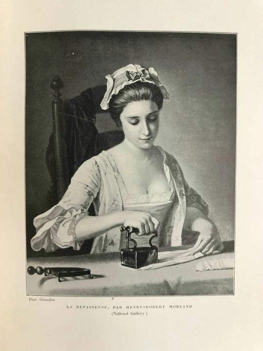 【法语】含藏书票！1908年 阿尔芒·达约《英国绘画史》 307幅插图 真皮精装大16开 商品图13