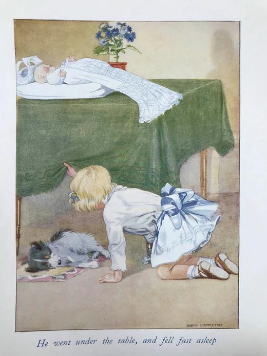 约20世纪早期 克拉多克夫人《约瑟芬的生日》 阿普尔顿8幅彩色与多幅黑白插图 精装16开 商品图9