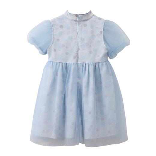 丽婴房-童衣类（春）I5连衣裙浅蓝（国风系列） 商品图1