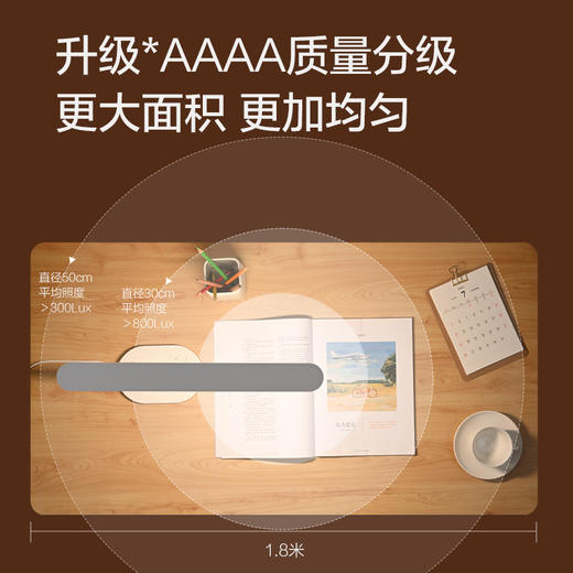 OPPLE欧普照明米格2S+长条经典设计护眼台灯 商品图2