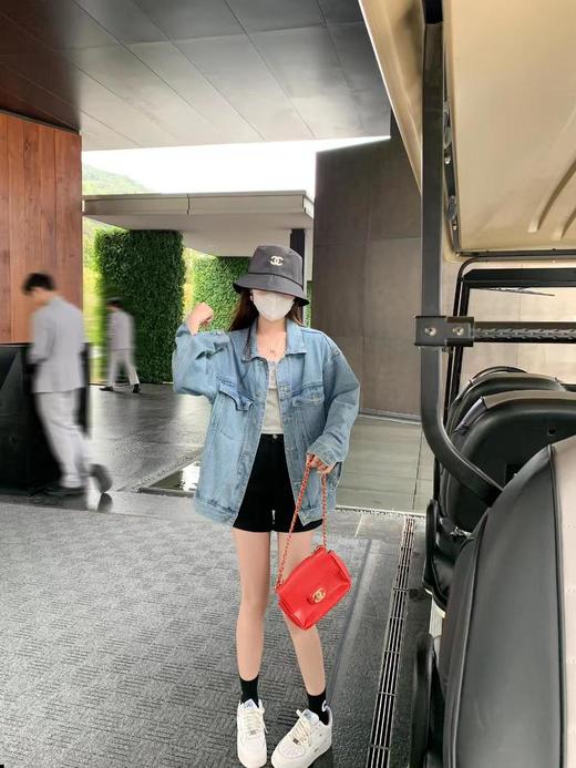 CHANEL香奈儿经典印花Logo棉质棉渔夫帽男女同款（AN） 商品图9