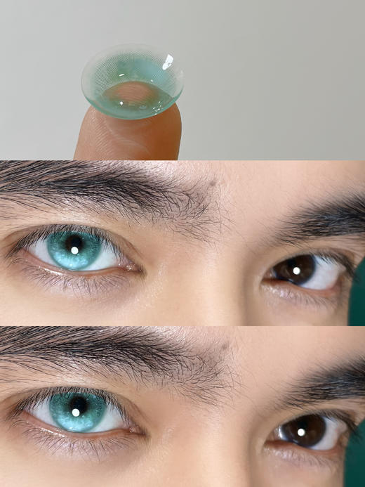 HUOHUOCON半年抛美瞳 云母泡沫 14.5mm 商品图0