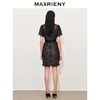MAXRIENY法式复古蕾丝连衣裙夏季绣花优雅赫本风裙子修身(货号:MS85DR287) 商品缩略图2