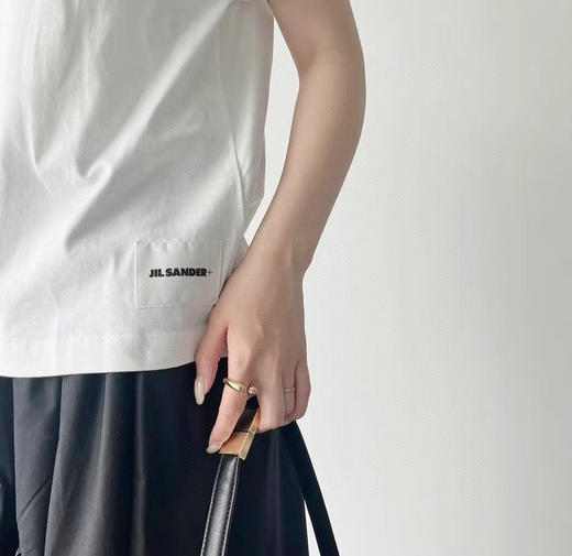 jil sander男女同款T恤，深蓝 白色 黑色XS S  M L   只要698元一件。物超所值！ 商品图7