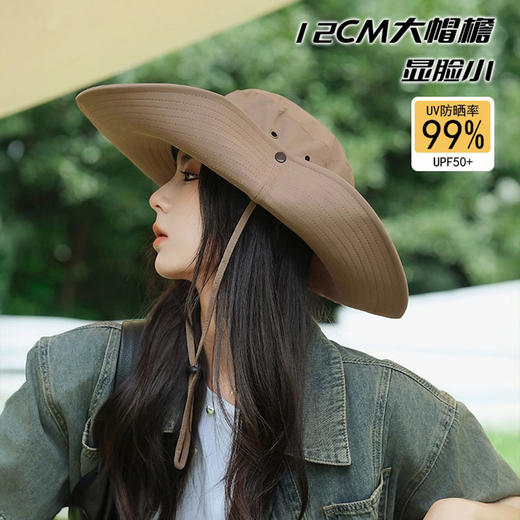 Mr.evil 森系头戴防晒帽 调节头围 透气舒适户外必备 3款可选 商品图4
