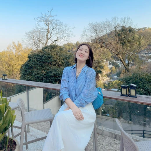 火桐hooton 工装风亚麻天丝平纹半身裙20327979 商品图3