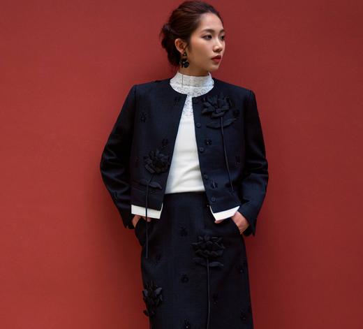 时尚上衣外套SZ1A52-漆黑 商品图1