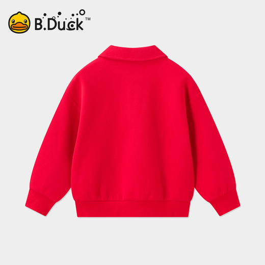 【专柜同款】bduck小黄鸭童装男童卫衣春秋儿童POLO男孩上衣105-150 BF1508973 商品图1