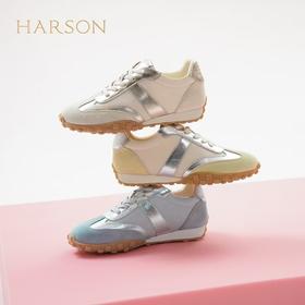 【HARSON】 BF3 哈森2025春季新品女鞋德训力休闲运动鞋HCS258408