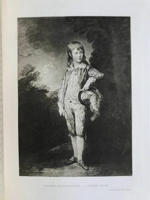 【法语】含藏书票！1908年 阿尔芒·达约《英国绘画史》 307幅插图 真皮精装大16开 商品图10