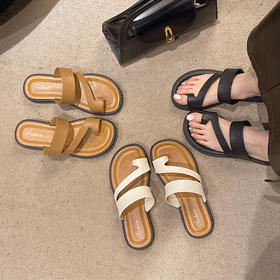  39.9元买一送一! 懒懒凉拖鞋，舒适透气，时尚百搭，雨天通勤逛街一双搞定！ 
