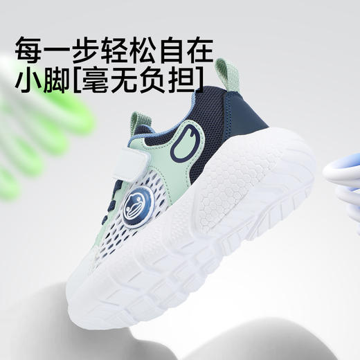 B.Duck小黄鸭童鞋夏季男女童儿童运动鞋26-35 B1686852 商品图6