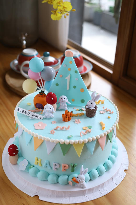 蓝色系兔宝宝 商品图0