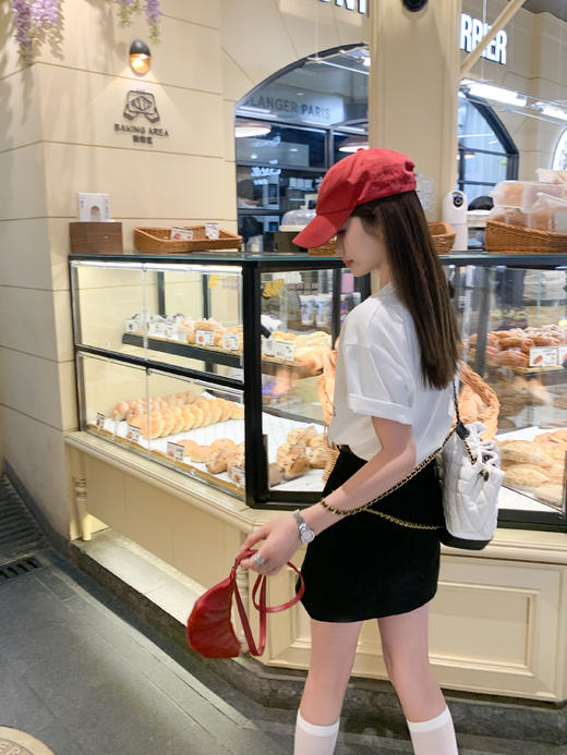 <曾小咸推荐>白色印花短袖 日常119.99/件 立减60 秒杀59.99/件！！ 商品图9