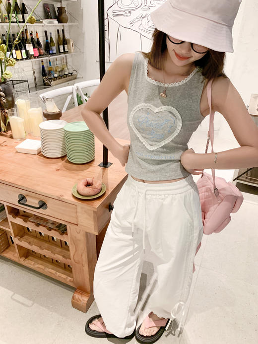 <曾小咸推荐>爱心字母背心 日常89.99/件 立减50 秒杀39.99/件！！ 商品图11