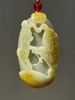 金沁青白玉雕虎戏猴随形原石，顺丰包邮 商品缩略图0