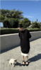 THESOONG"自洽时刻"100%棉高支肤感长款圆领卫衣HZWY5677 商品缩略图7