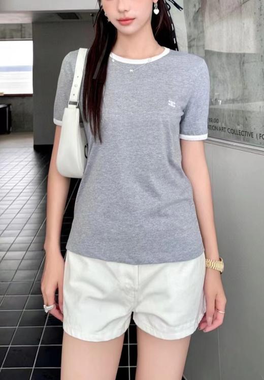 女款小logo短袖T恤008 商品图2