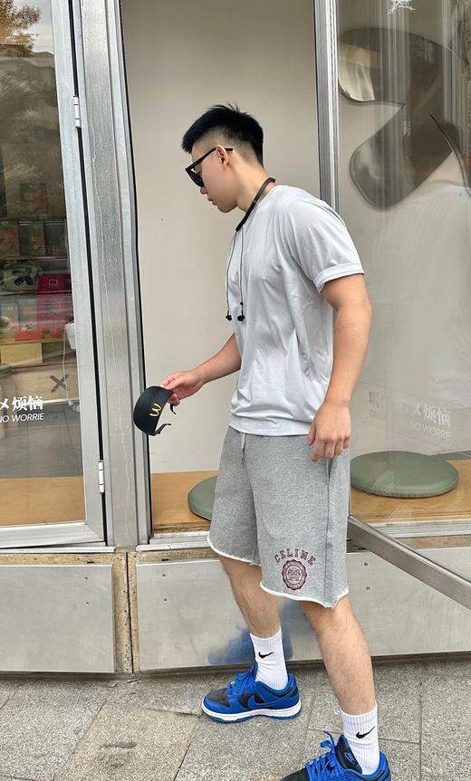 男款印章棉质短裤hu 商品图3