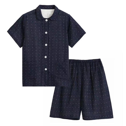 全棉套装 日式家居服良品短袖全棉 商品图4