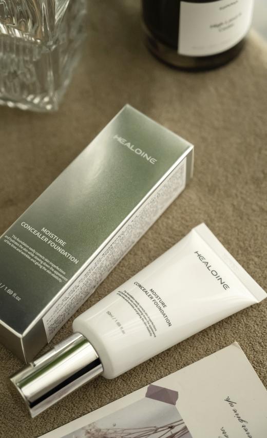 healoine稀洛因水光粉底液回头霜自然遮瑕保湿bb霜50ml 商品图0