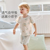 【2025年春夏新品】i-baby/英伦宝贝童梦奇境针织抑菌恒温短袖短裤家居服套装男童女童睡衣套装 商品缩略图3